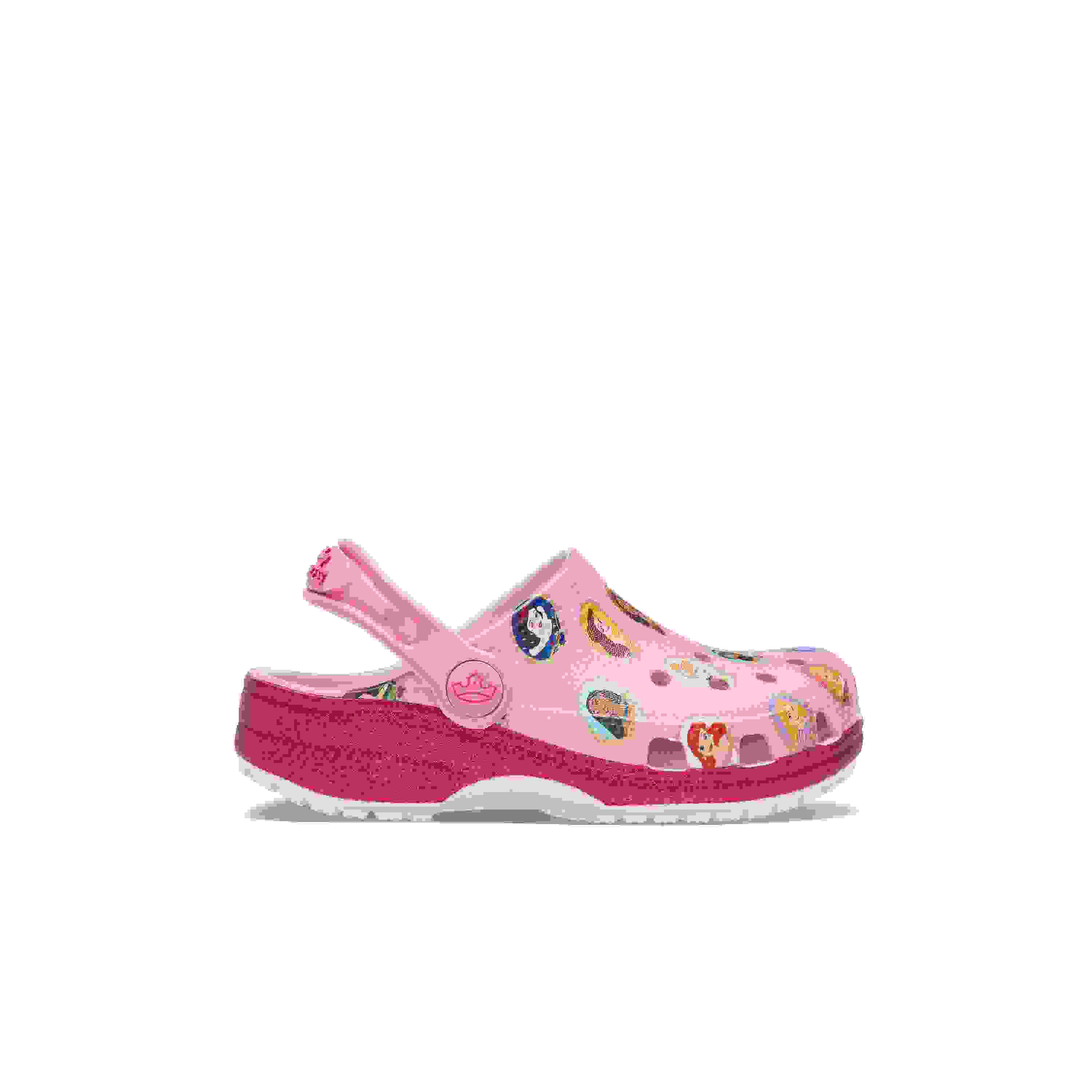 Crocs Classic Disney Princess Toddler Girls' "Pink" Clog
